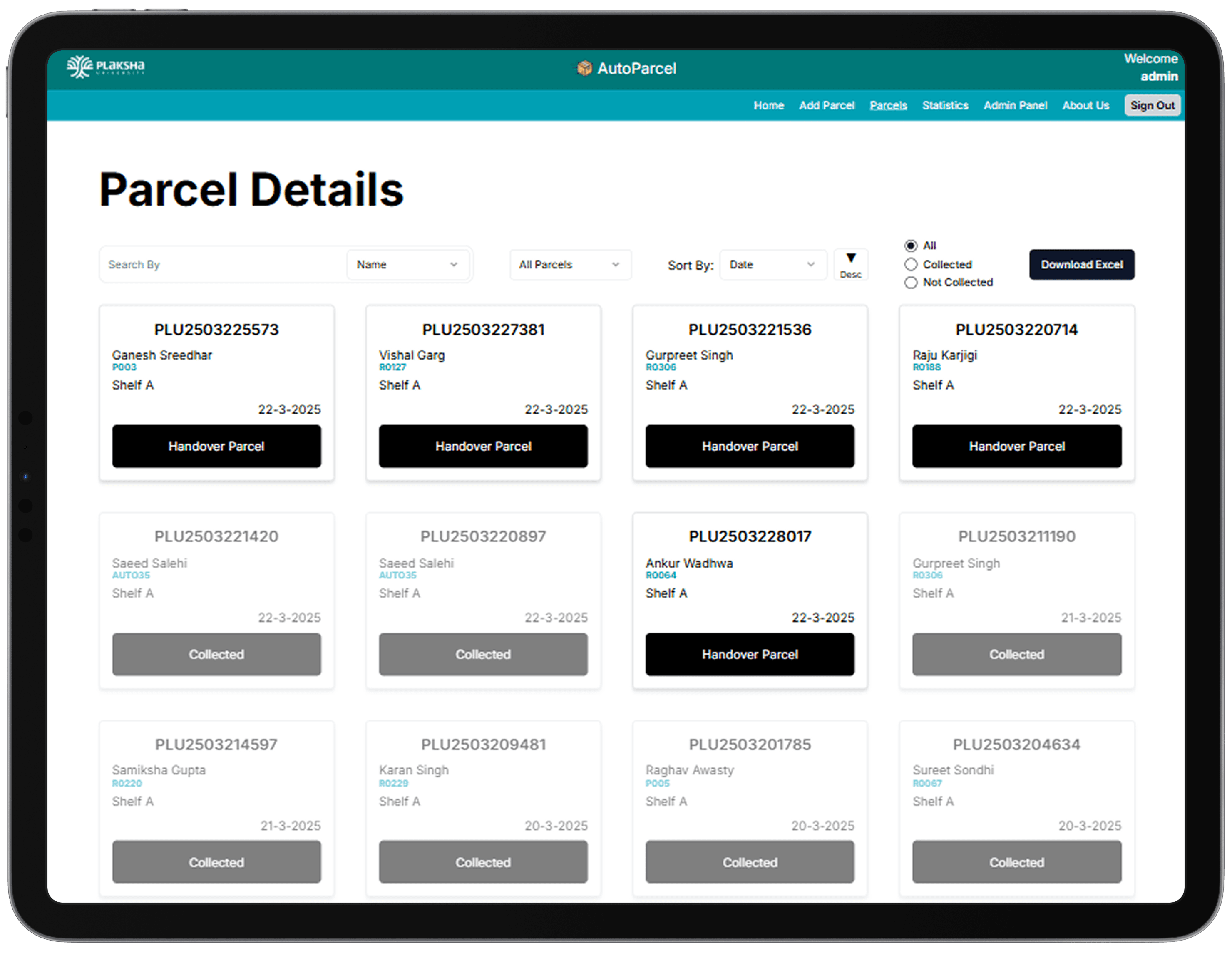 AutoParcel