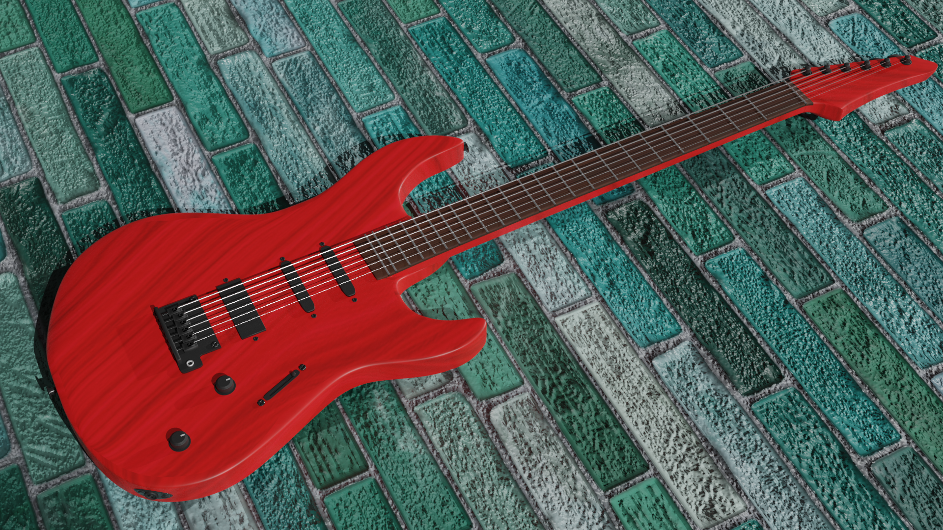 Red Guitar